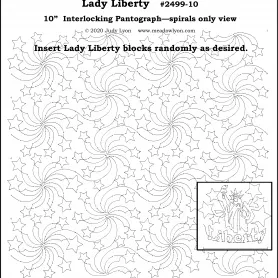 Lady Liberty Spirals