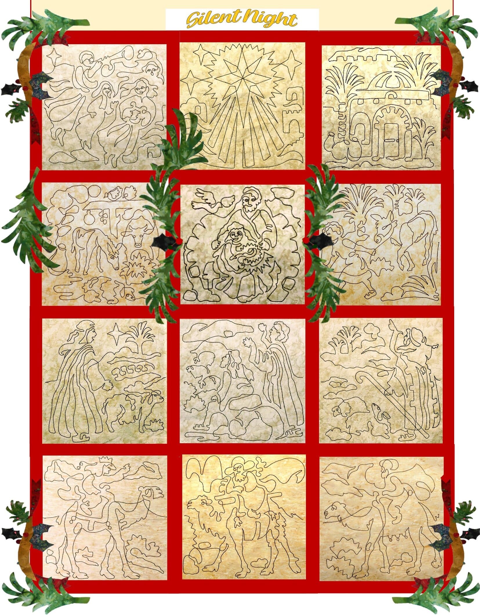 Joyful Birth Blocks 8" Block Pattern - Image 12