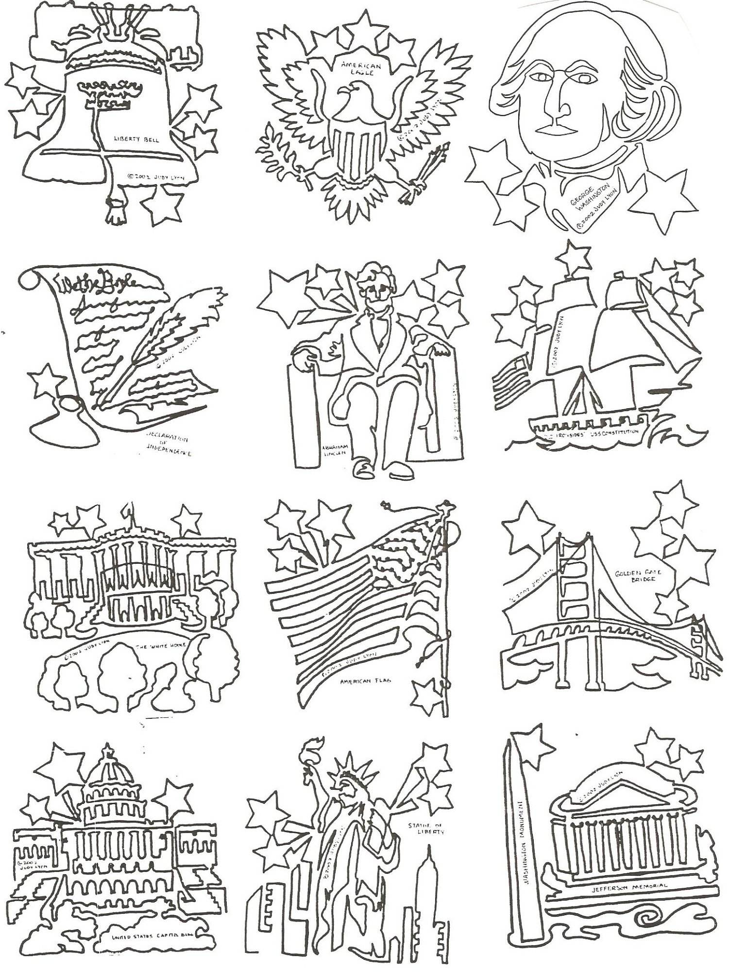 America's Pride Block - APB - Collection of 12