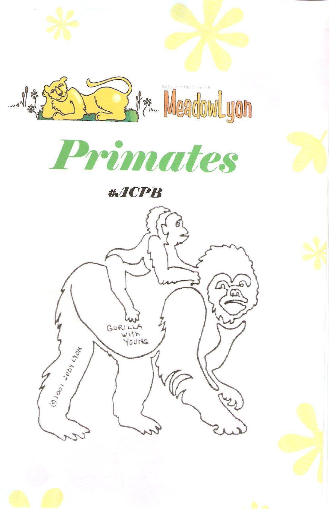 Primates 8" Block Pattern - Image 2