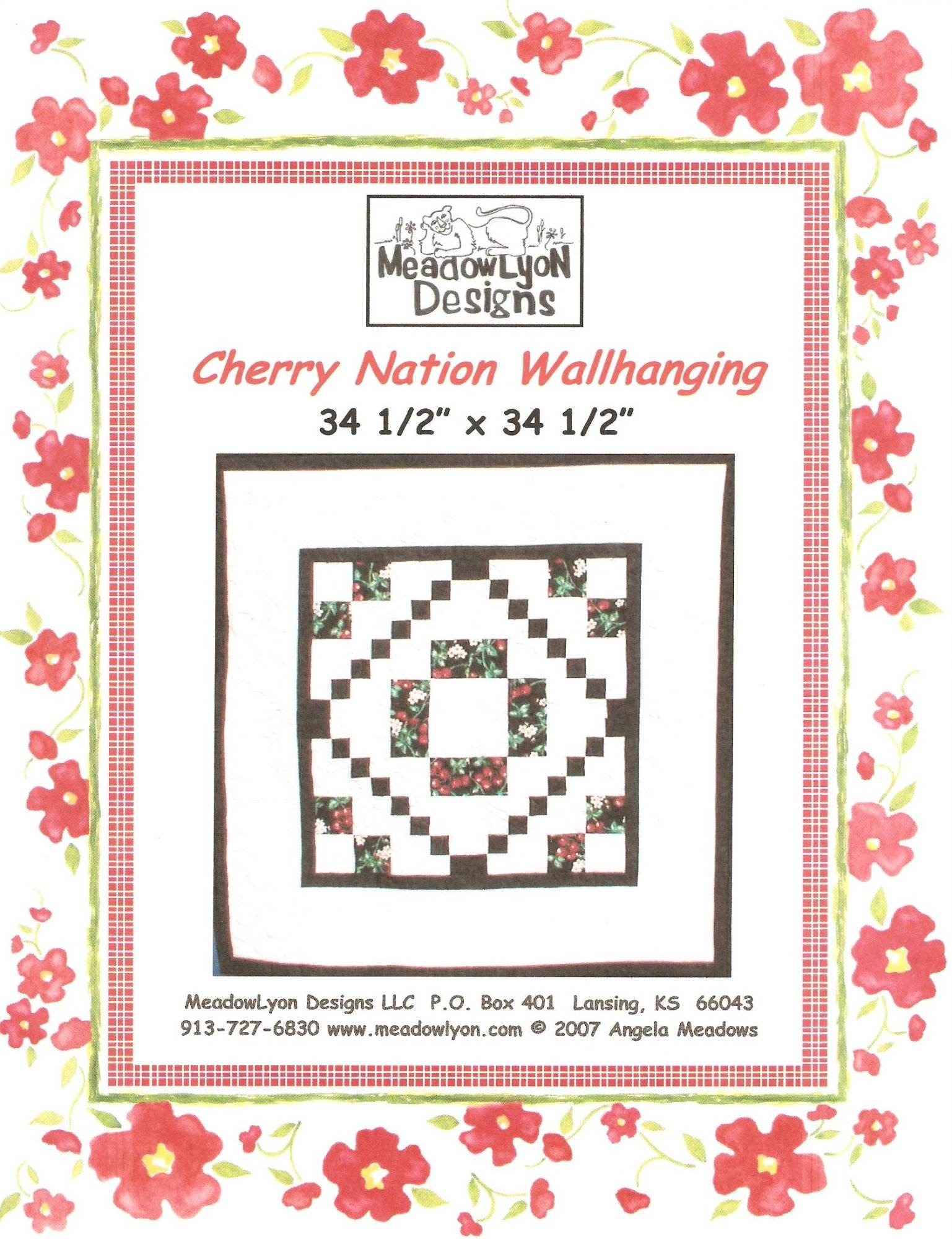 Cherry Nation Wall Hanging