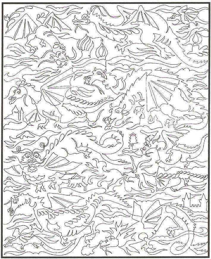 Dragons Galore 11" Pictogram