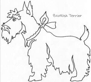 Doggies Set #1 - 8" Block Pattern - Image 3