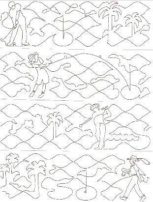 Golf Course 11" Pictogram