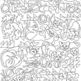 Kitty Cats Pictogram (11")