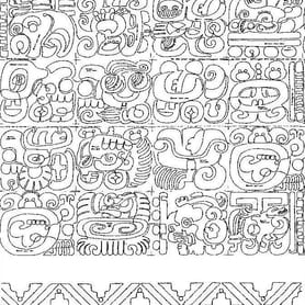 Mayan Glyphs 8" Pictogram