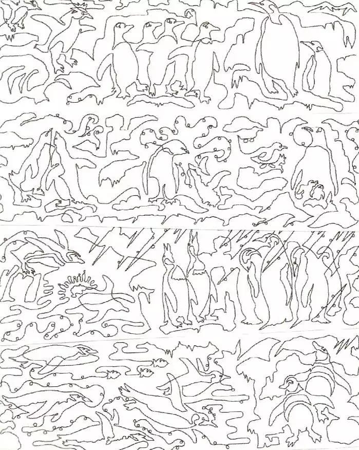 Penguins on Parade 11" Pictogram