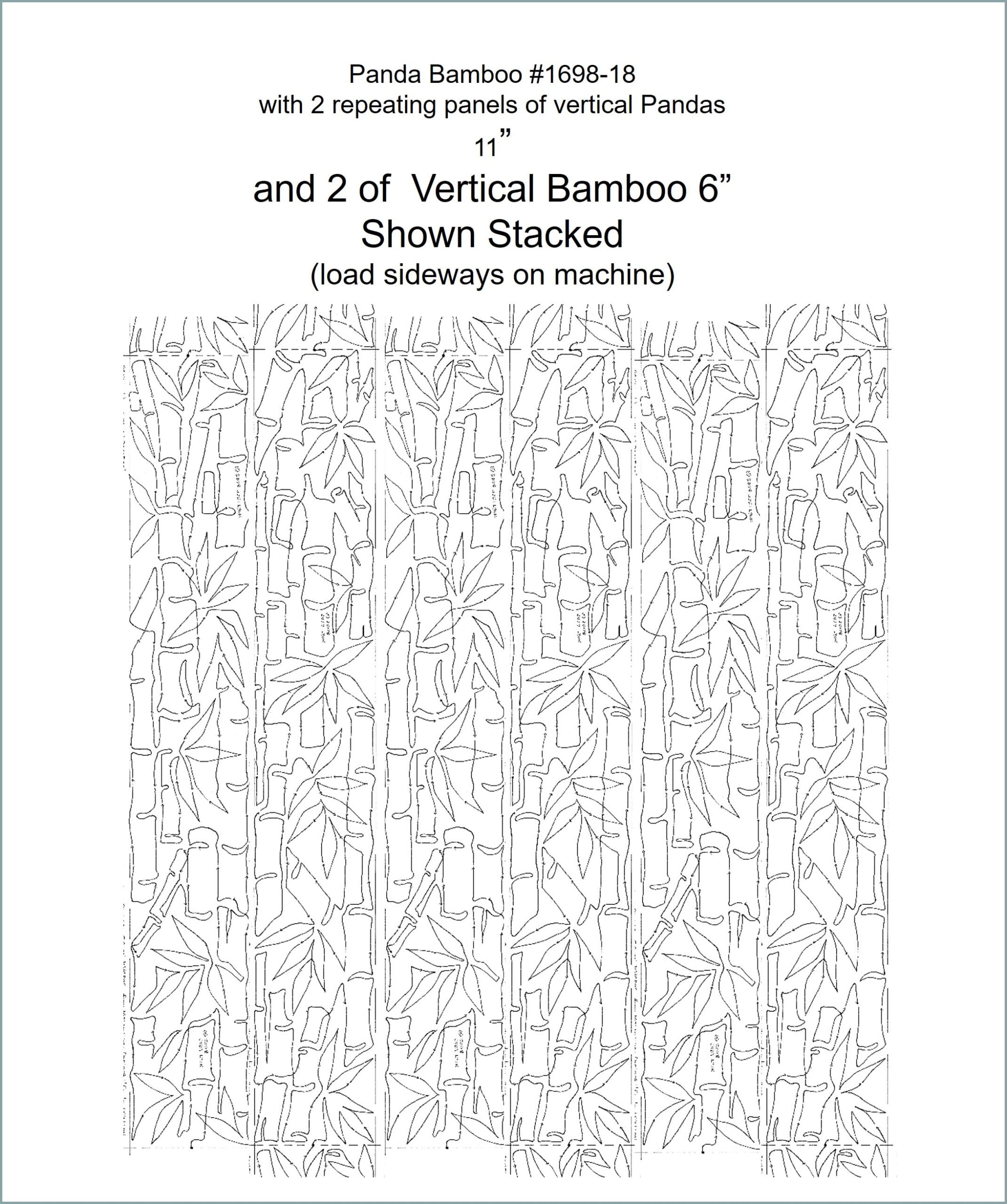 Panda Bamboo 11" Pictogram - Image 7