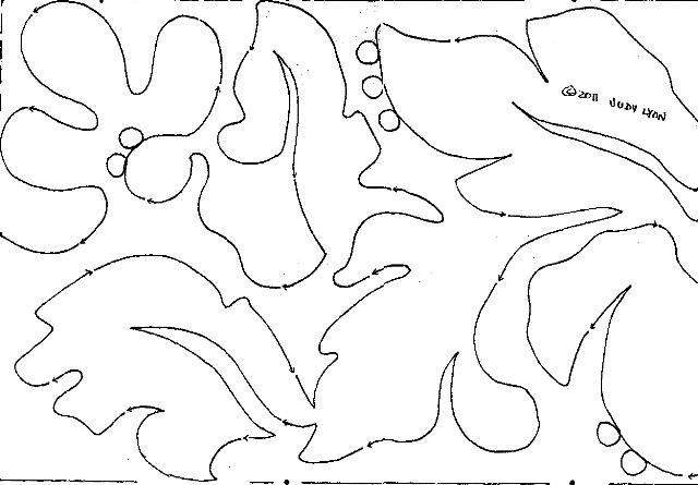 Java Batik Floral 10" Edge-to-Edge