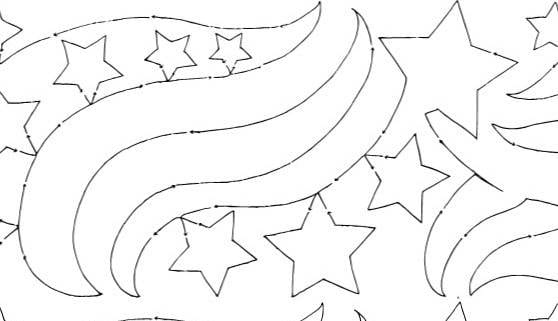 Star Banner 10" Edge-to-Edge