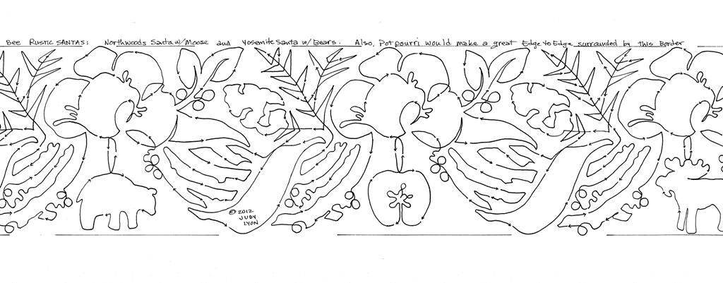 Grapevine Swag 8" Border