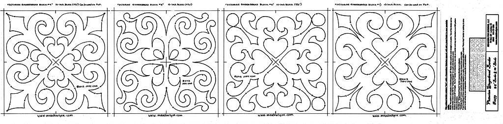 Victorian Gingerbread Set #46 - Image 2