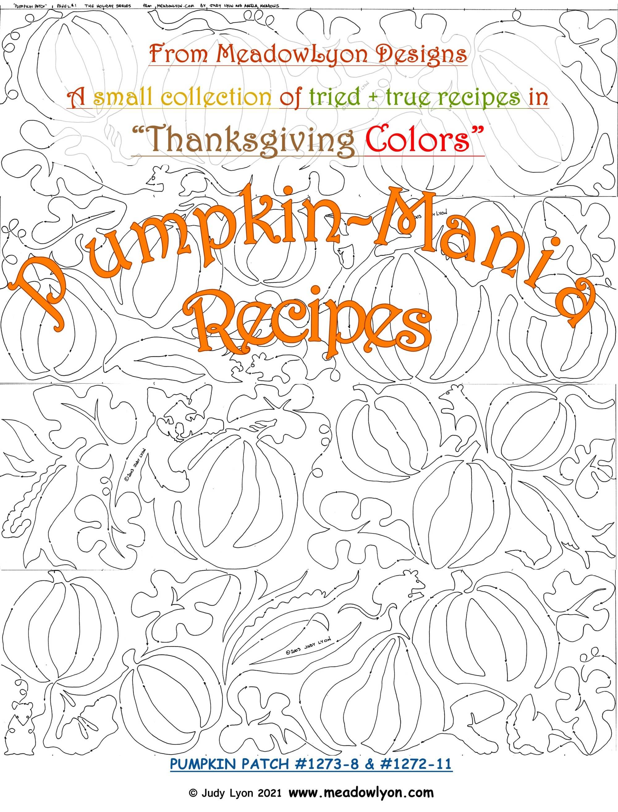 Pumpkin-Mania Recipes