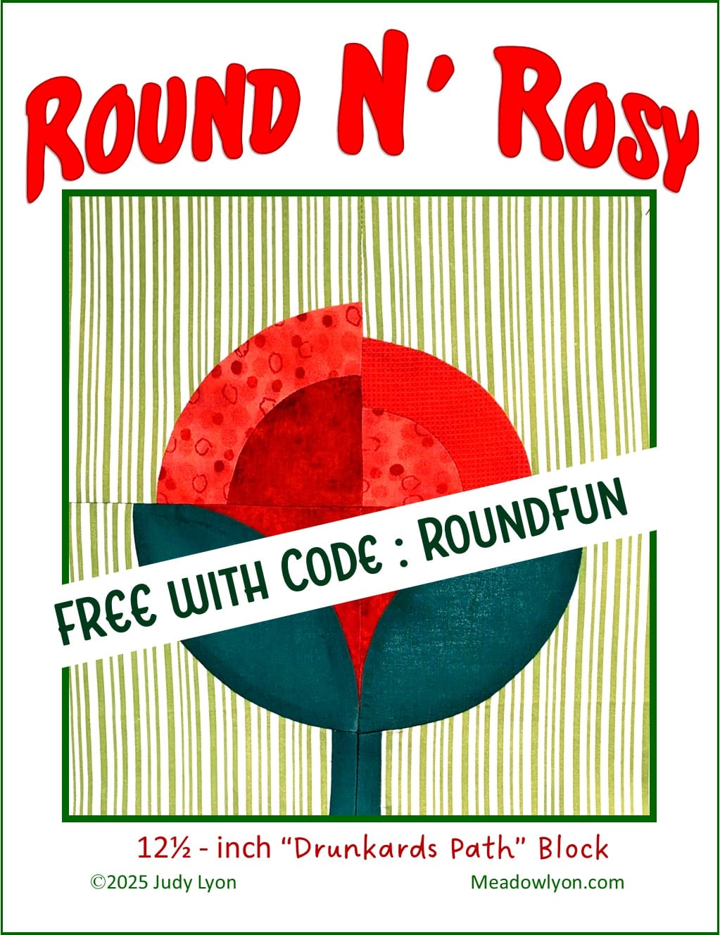 Round N' Rosy Block